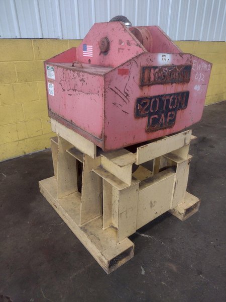 40,000 LBS 20 TON BUSHMAN CRANE HOOK ROTATOR: STOCK #16521