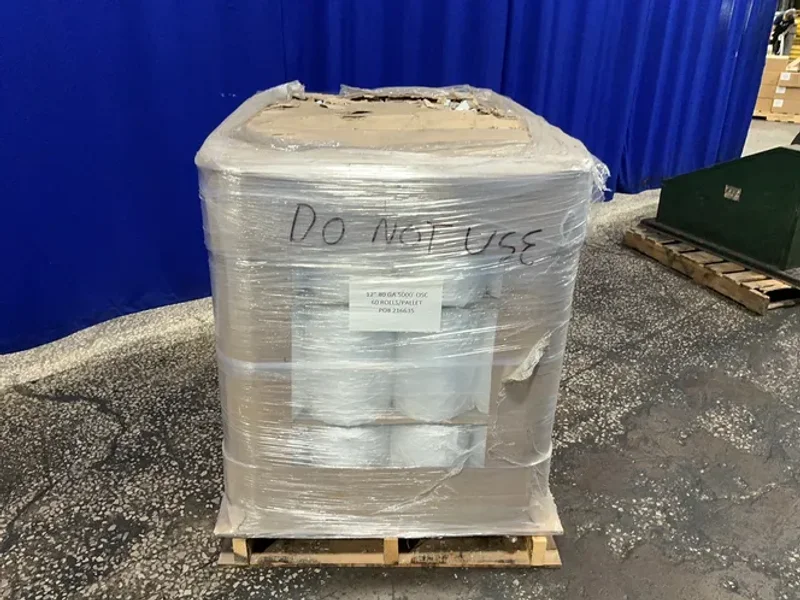 12” X 5000’ X 80 GA PACKING FILM