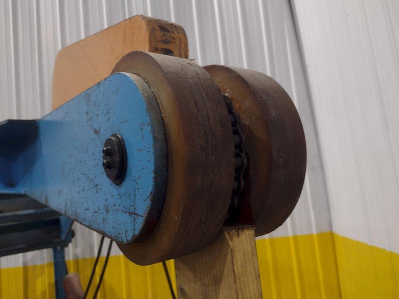 FMS (FREEDOM MILL SYSTEMS) MODEL HSW-130 HYDRAULIC COIL HOLD DOWN ARM: YOBRO 24898