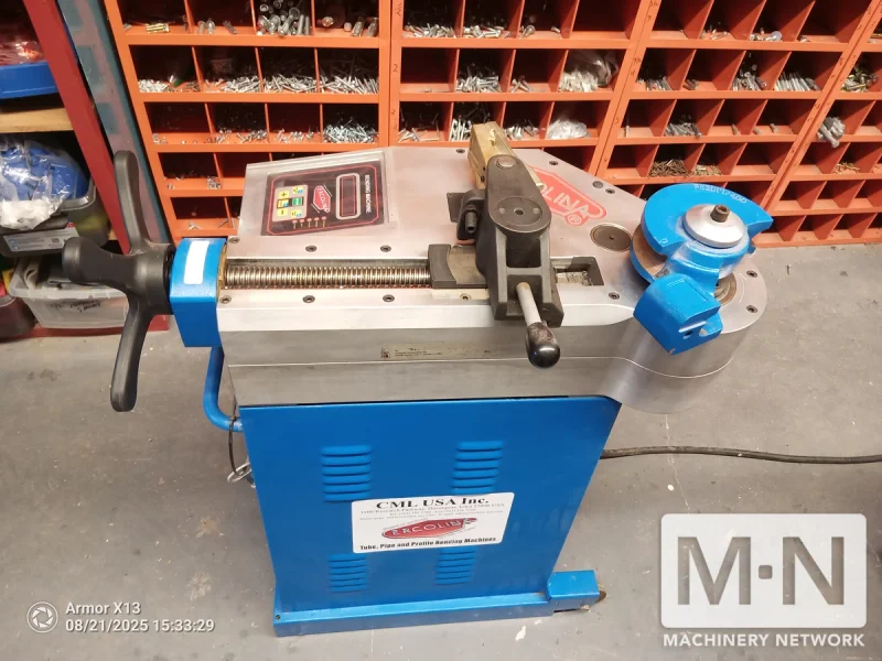 Ercolina TB60 Tube Bender, 2018