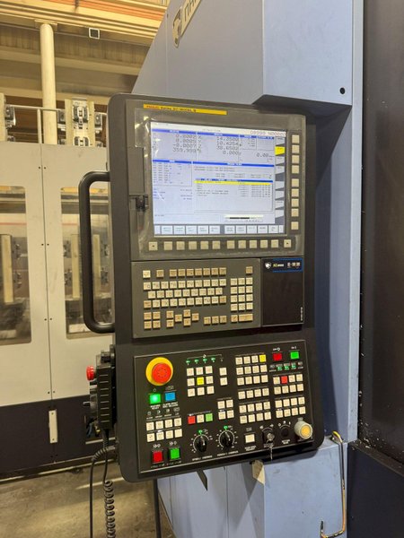 2022 Used DN Solutions NHP5000 Doosan CNC Horizontal Machining Center with 12 Station Doosan LPS 5000 Pallet Pool For Sale