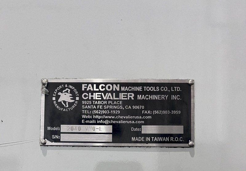 Chevalier 2040 VMC-L CNC Vertical Machining Center – Mill