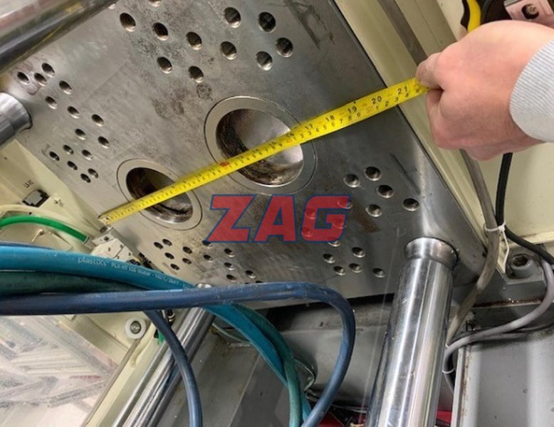 Nissei Used DCE60-2E Electric 2-Shot Injection Molding Machine, 60 US ton, 0.43/0.60 oz.