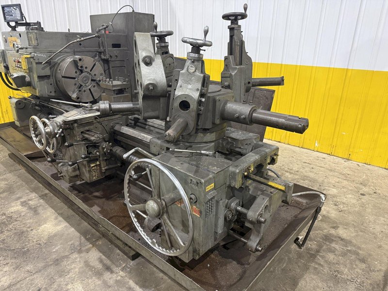 3A WARNER &amp; SWASEY MODEL #3A-3500 SQUARE HAED SADDLE TYPE TURRET LATHE: YOBRO #25770