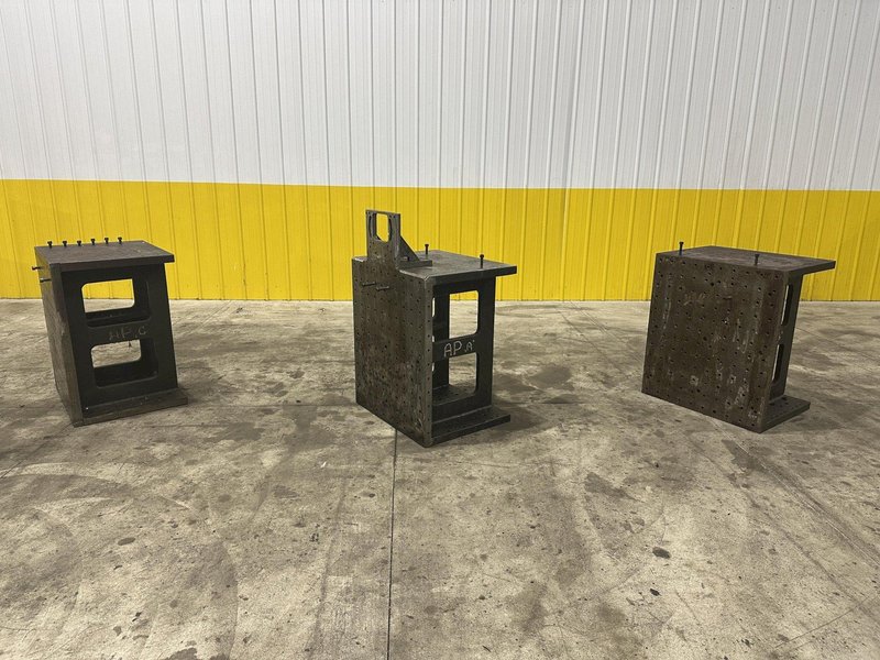 (3) 30&quot; X 24&quot; X 36&quot; ANGLE PLATES: STOCK #22160