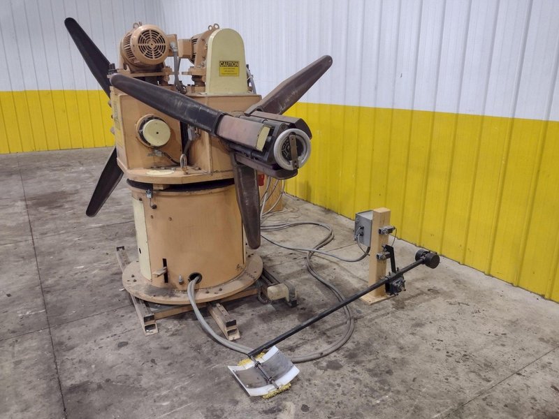 4,000 LBS X 18&quot; CWP MODEL #3RDM-18 DOUBLE END MOTORIZED COIL REEL UNCOILER: YOBRO #23973