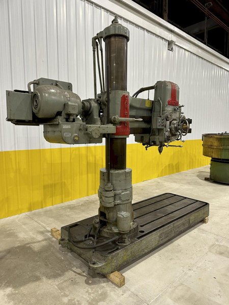5&#039; x 11&quot; CARLTON RADIAL DRILL: STOCK #20058