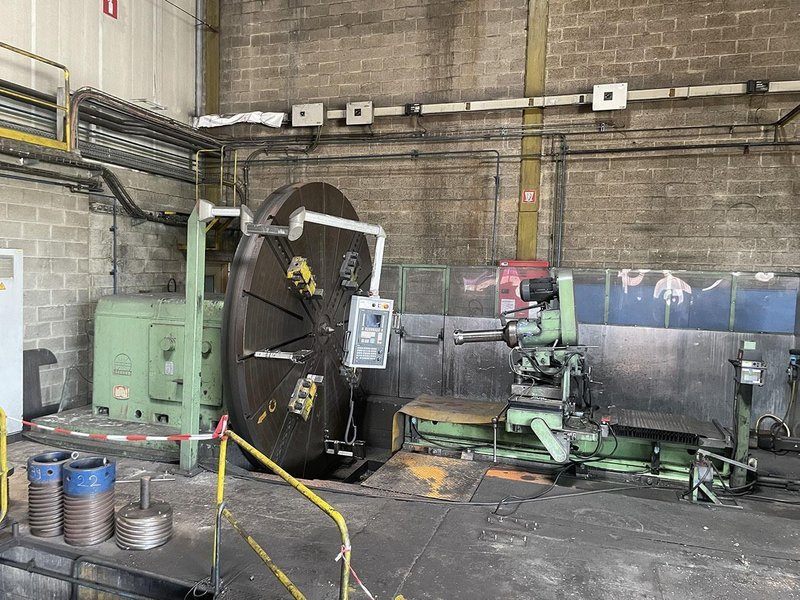 WMW Zerbst - CNC internal thread lathe Ø 4000 mm