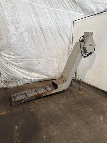 48&quot; LONG X 12&quot; WIDE HENNING KM0-0320-00 CHIP CONVEYOR. STOCK #1000225