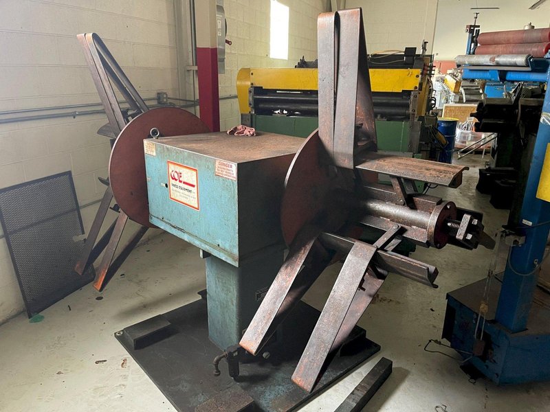 4,000 lbs x 18" Wide Coe Press Equipment Double End Coil Reel