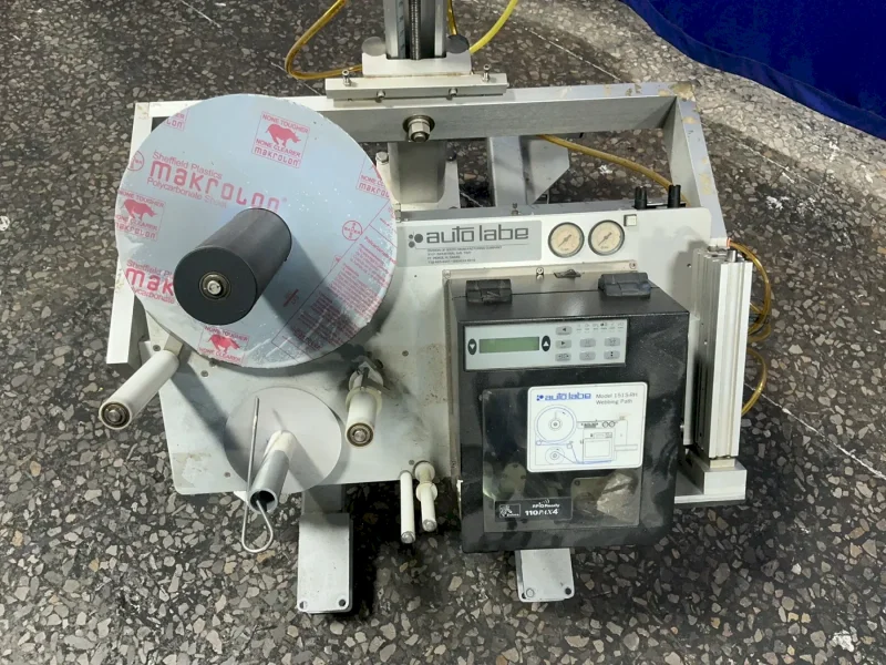 AUTO LABE 150 PSI, 9” ROLL PRINT AND APPLY LABEL APPLICATOR  -  151S-RH