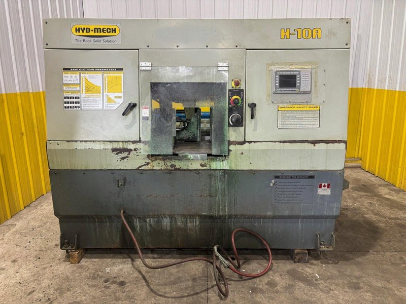 10&quot; X 10&quot; HYD-MECH MODEL #H-10A FULLY AUTOMATIC HORIZONTAL BANDSAW: YOBRO #23880
