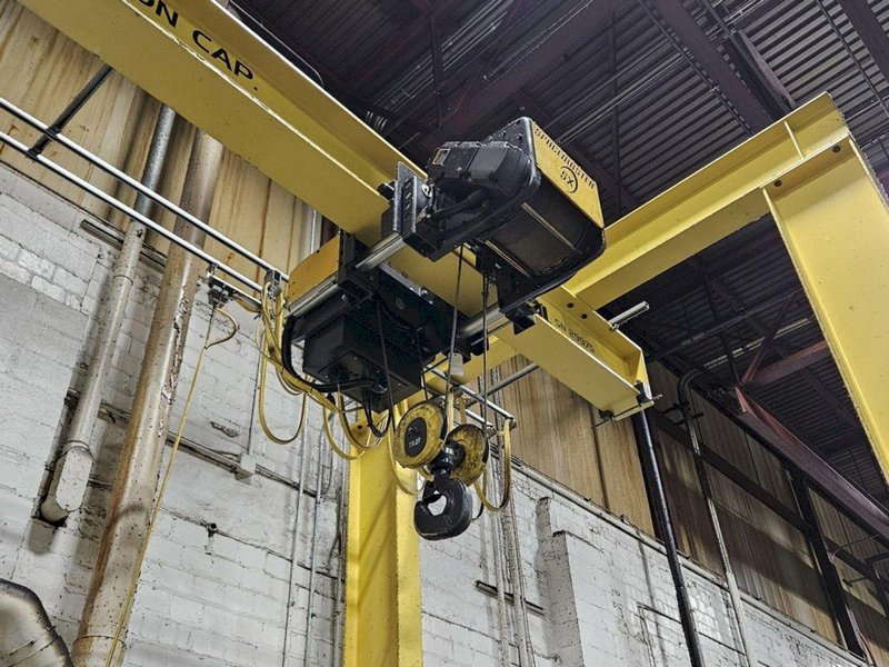 10 TON R&amp;M / BOHL FREE STANDING MONRAIL TYPE CRANE SYSTEM: YOBRO #25382