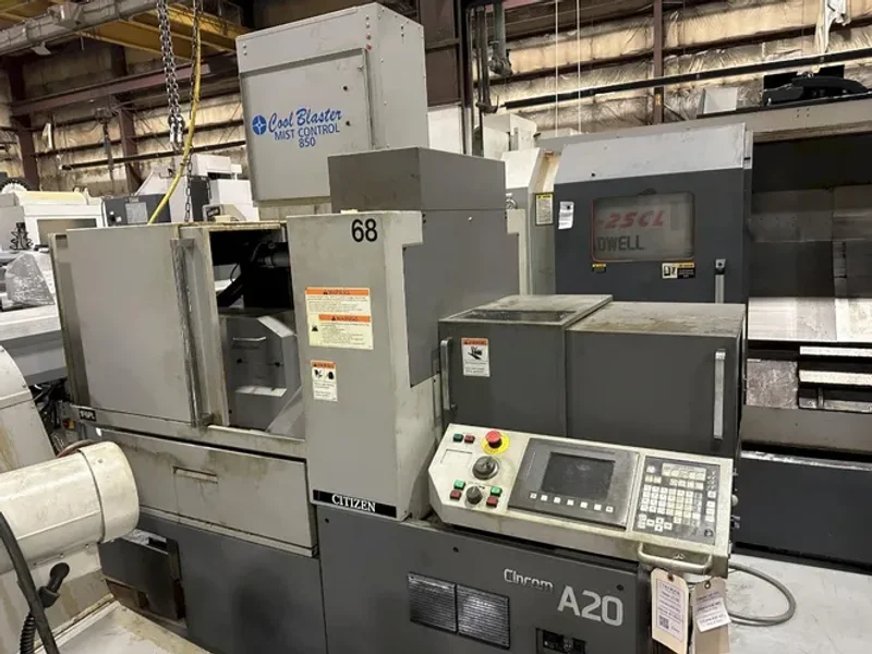 CITIZEN 2006 CITIZEN A20 VIPL CNC SWISS LATHE  -  A20 VIPL