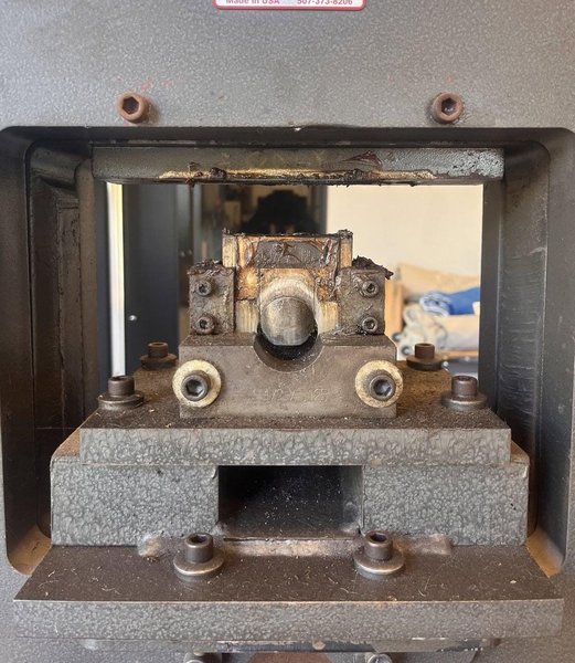 120 Ton Edwards Ironworker, 2011 – Notcher, Press Brake Attachment **Single Phase 220v **