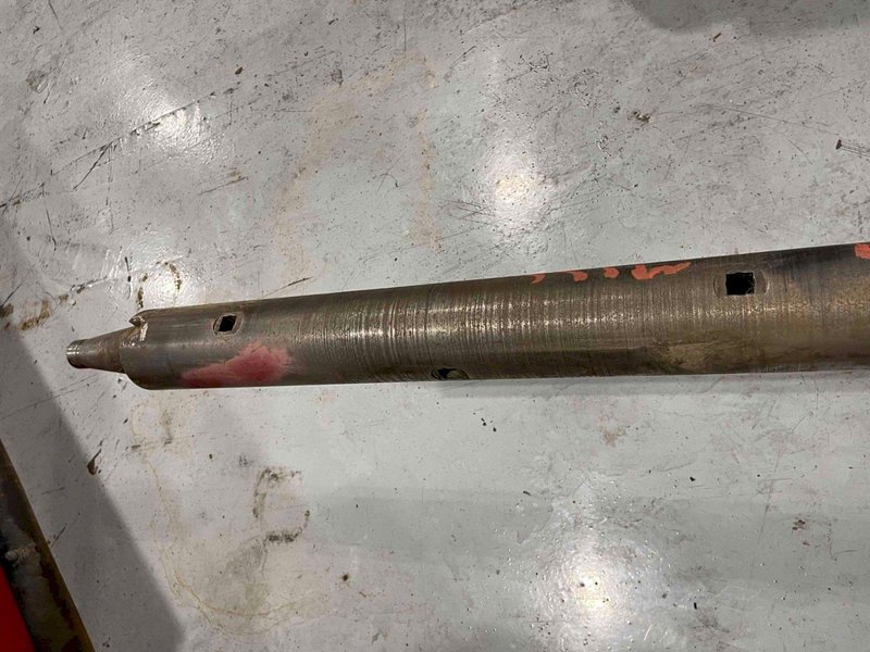 Used, 108&quot; x 4&quot; Diameter Boring Bar