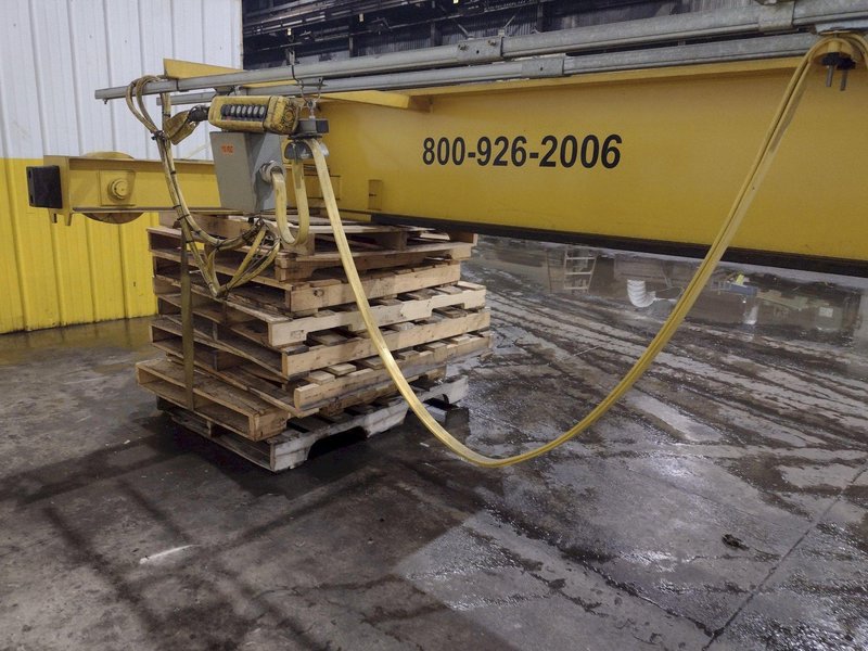 7.5 TON DESHAZO SINGLE GIRDER TOP RUNNING BRIDGE CRANE WITH STREET HOIST: YOBRO 24991