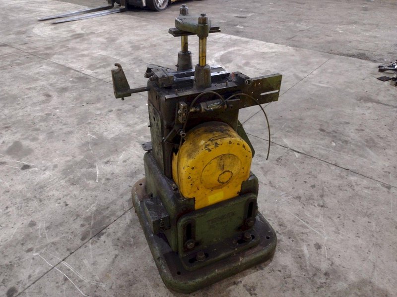 6 TON TISHKEN 2 POST MODEL #CO-2HW CUT OFF PRESS 1.5&quot; STROKE: STOCK #23570