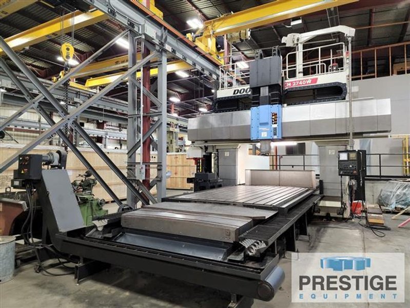 Doosan DCM 2740 Heavy Duty CNC Bridge Mill