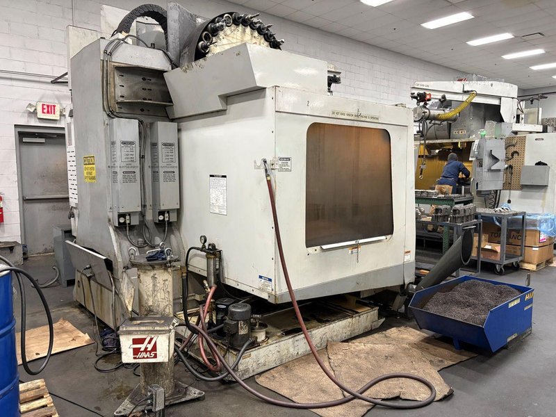 Haas VF-6/50 VMC, 2006- Thru Spindle Coolant, Wired for Probes