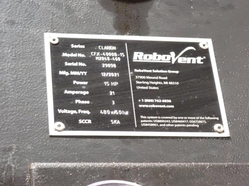 ROBOVENT CLARION OIL MIST COLLECTORS: YOBRO #24288