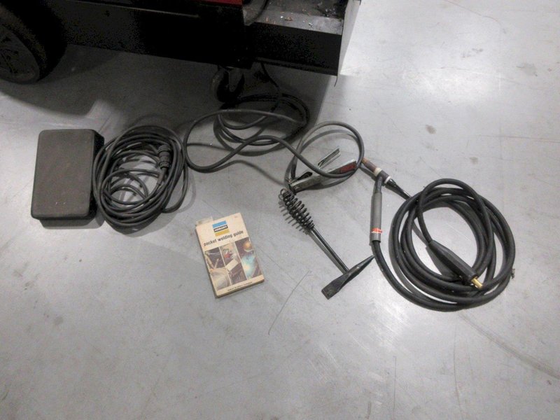 Lincoln Electric Precision TIG 225 TIG Welder on Rolling Base, 230V Single Phase with Accessories- Auction Item