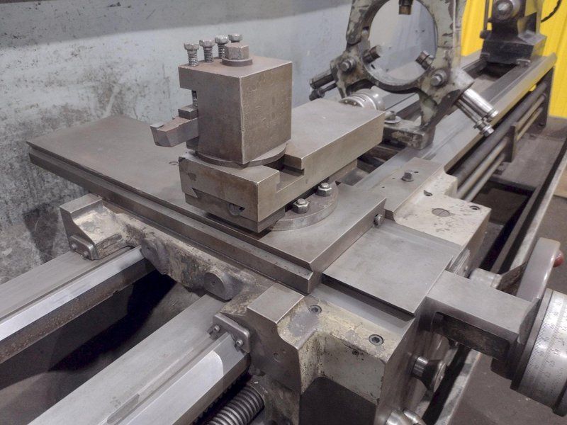 17" x 108" CLAUSING COLCHESTER MODEL #17 ENGINE LATHE, 3.25" HOLE: STOCK #14660
