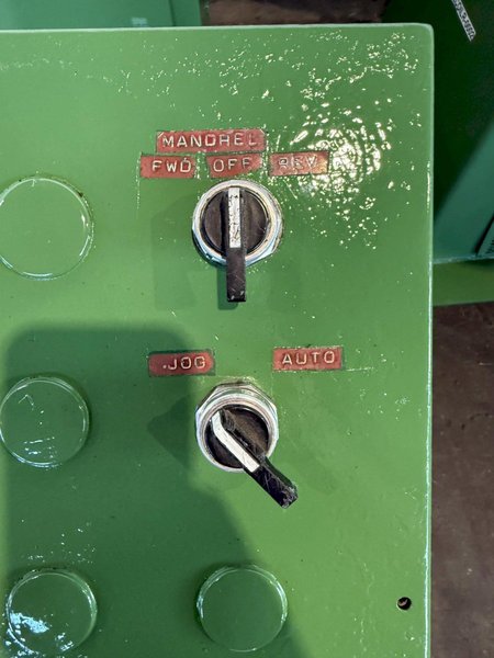 10,000 LBS X 48” ASC DOUBLE END UNCOILER. STOCK # 0664325