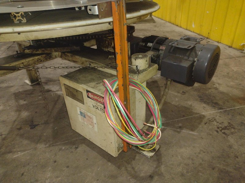 1000 LBS CROWN UNLIMITED VERTICAL MOTORIZED UNCOILER, FOR TUBE OR WIRE: YOBRO #25337