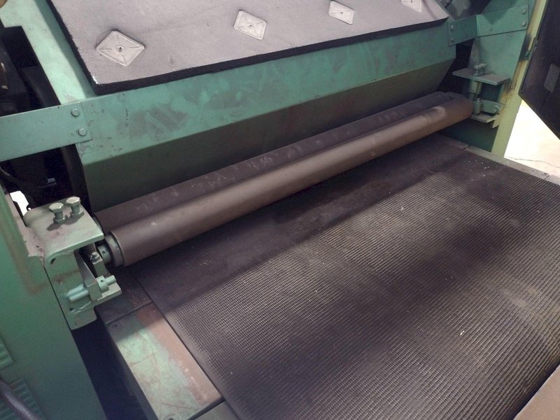 42" X 50 HP TIMESAVER MODEL #343-1SG  SLAG GRINDER BELT SANDER WITH HAMMOND DUST COLLECTOR: STOCK #17009