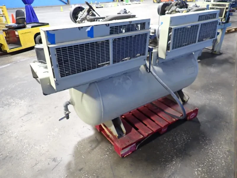 INGERSOLL RAND (2) 3//5 HP AIR COMPRESSOR  -  2-2475ES-P