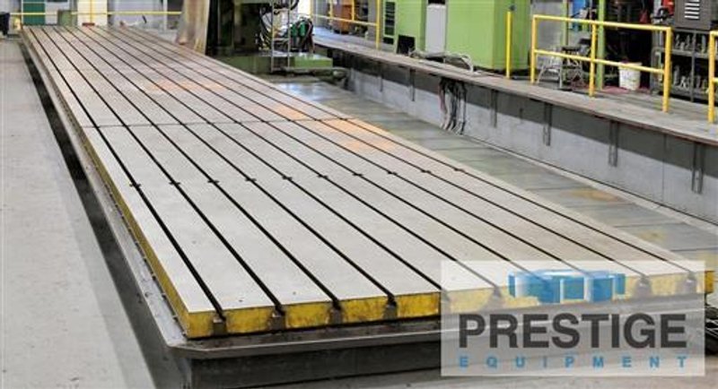 (4) 99&quot; x 197&quot; x 14&quot; T-Slotted Cast Iron Floor Plates