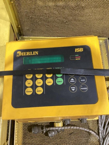 MERLIN MTC-3000 Control &amp; (2) CT118-TX 22″ Safety Curtains Used