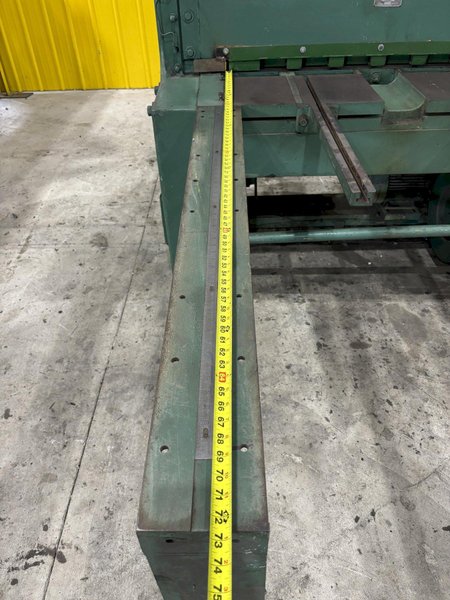 4' X 10 GAUGE PEXTO MODEL #10-U-4B MECHANICAL POWER SHEAR: STOCK #21257