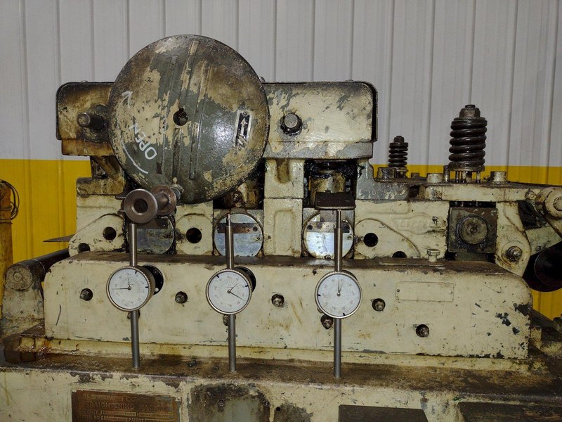 12" X .093" LITTELL MODEL #418-7PDL 7 ROLL MOTORIZED COIL STRIP STRAIGHTENER: YOBRO 24942