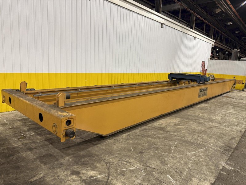 10 TON X 50' DEMAG DOUBLE GIRDER BRIDGE CRANE, NEW 1998: YOBRO #24519
