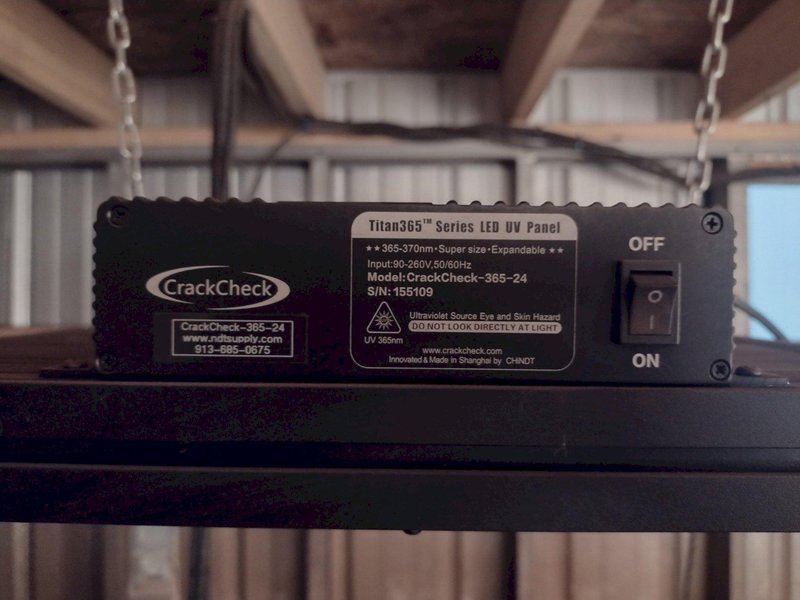 16&quot; PIPE OIL-PATCH-TECHNOLOGIES (OPT) (NEW 2015) MODEL #TDS-150 MAGNETIC PARTICLE PIPE &amp; TUBE INSPECTION MACHINE SYSTEM: STOCK #19389