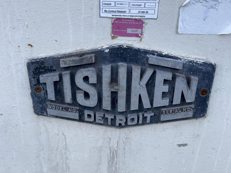 12 STAND X 1-1/2&quot; TISHKEN ROLLFORMER: STOCK #76620