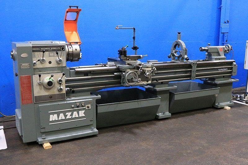 1980’S MAZAK GAP BED LATHE USED