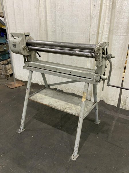 3' X 16 GA PECK STOW &amp; WILCOX INITIAL POWER ROLLS : STOCK #80939