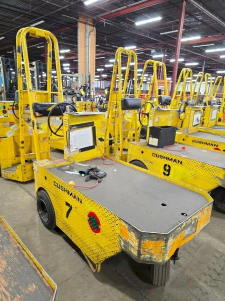 36 VOLT CUSHMAN MODEL 898361 STOCK CHASER/TUGGER CART: YOBRO #24663