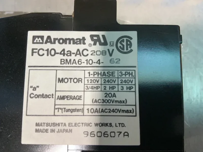 AROMAT GREEN POWER MAGNETIC CONTACTORS   -  FC-10