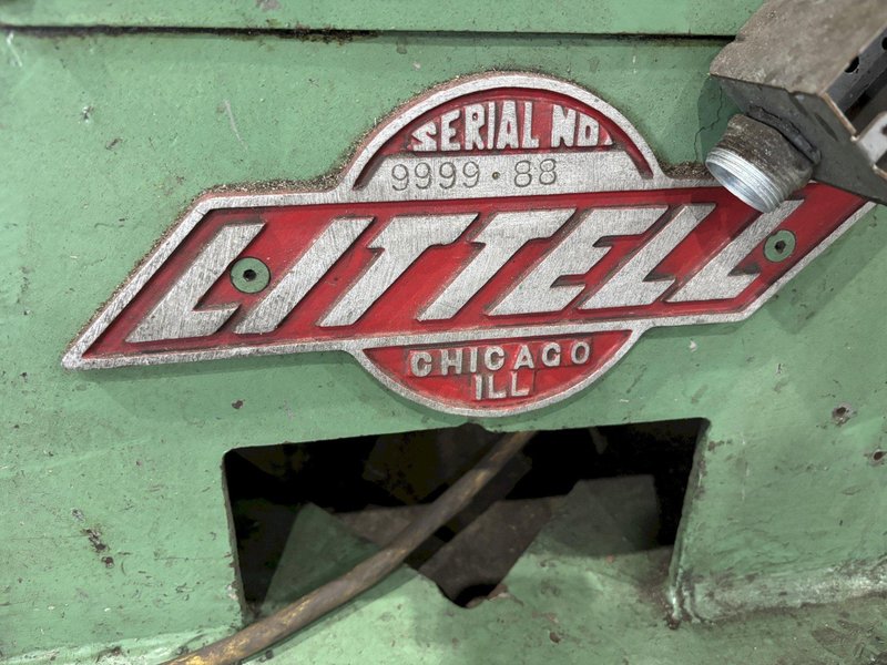 2,000 LBS X 12&quot; LITTELL MODEL #20-12 DOUBLE END PULL OFF UNCOILER COIL REEL: STOCK #23715