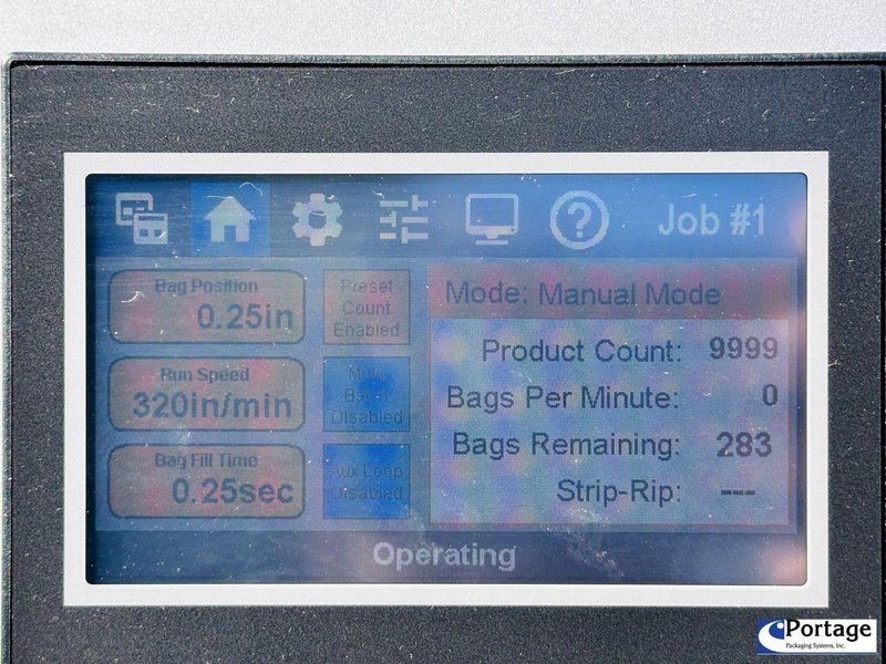 Automated Packaging Systems | Autobag SPrint 30” Industrial SidePouch Bagger