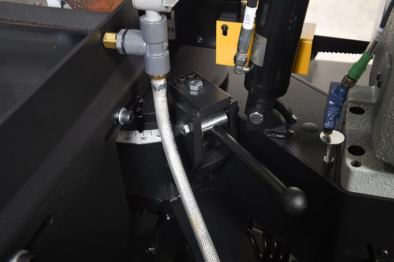 NEW 16"H x 20"W HYD-MECH MODEL S-23P SEMI-AUTOMATIC HORIZONTAL PIVOT BAND SAW
