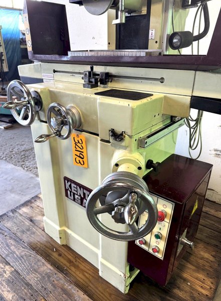 6" x 18" Kent Surface Grinder KGS618, Hand, DRO, 2 HP, Coolant, Clean