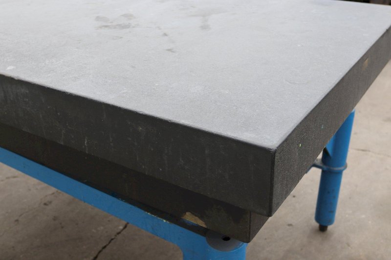 6&#039; x 4&#039; x 12&quot; BLACK GRANITE SURFACE PLATE: STOCK #12234