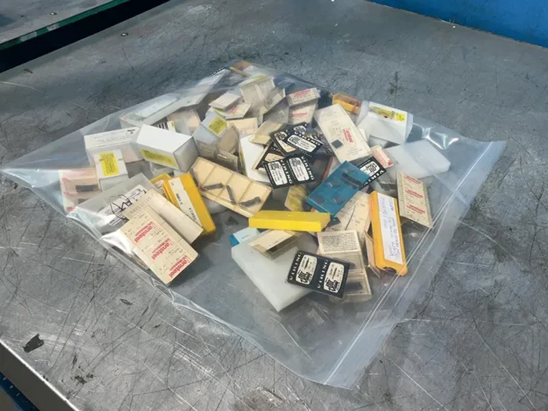 VIKING, INGERSOLL RAND, ATC, KENNAMETAL MISC. INDEXABLE CARBIDE INSERTS