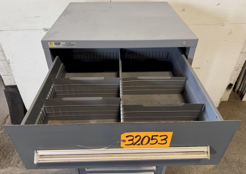 Vidmar Storage Cabinet, 10 Drawer, 30"W x 27-3/4"D x 59"H
