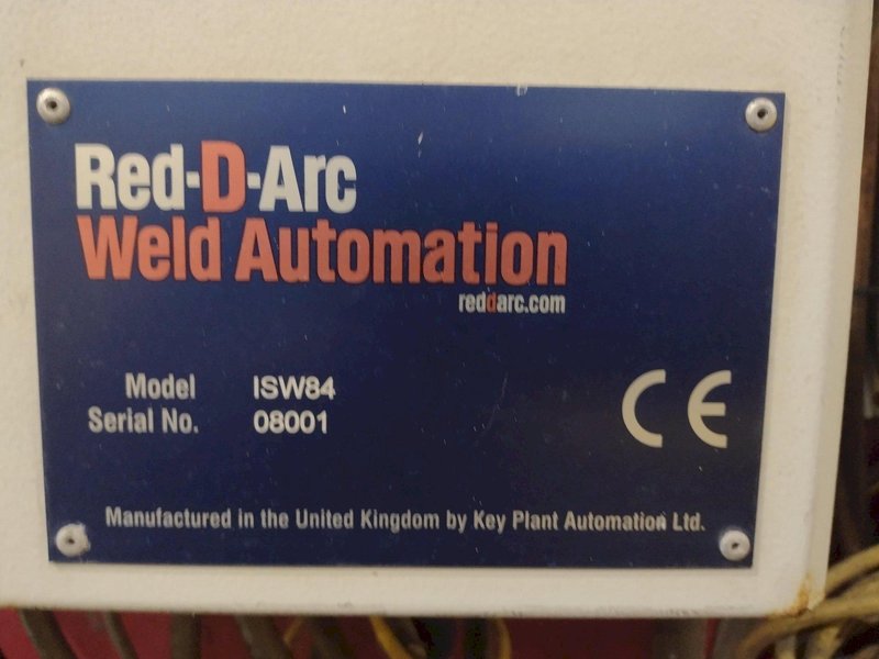 84" RED-D-ARC MODEL #ISW84 WELD AUTOMATION SEAM WELDER: YOBRO #24851
